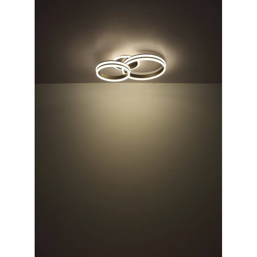 Globo - Plafonnier LED dimmable LED/50W/230V 2700-6000K 50x75 cm + télécommande