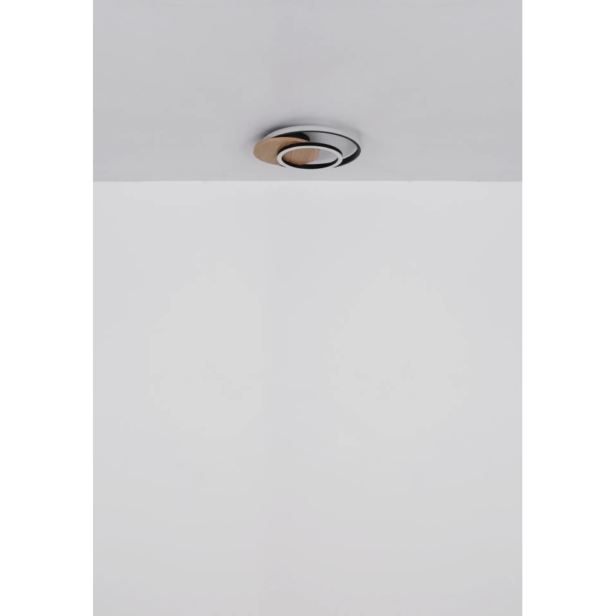 Globo - Plafonnier LED/24W/230V noir