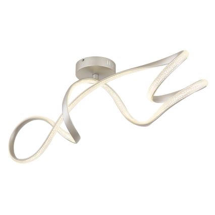 Globo - Lampadario a plafone LED LED/30W/230V cromo opaco