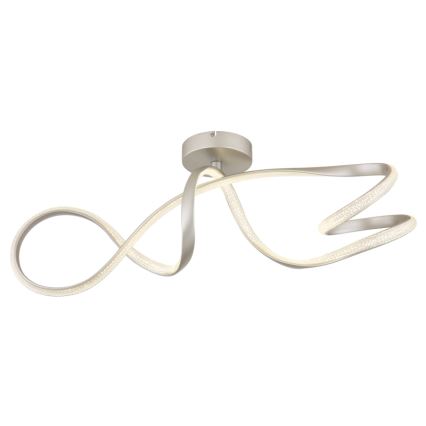 Globo - Lampadario a plafone LED LED/30W/230V cromo opaco