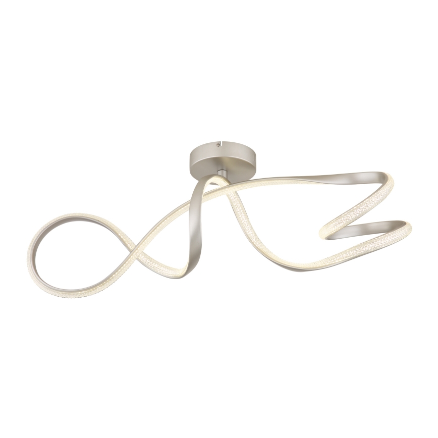Globo - Lampadario a plafone LED LED/30W/230V cromo opaco