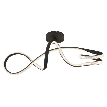 Globo - Lampadario a plafone LED LED/30W/230V nero