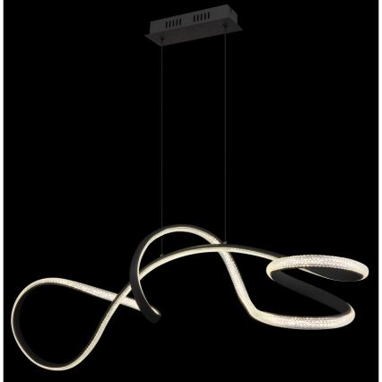 Globo - LED-Hängeleuchte LED/40W/230V schwarz