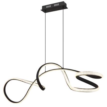 Globo - LED-Hängeleuchte LED/40W/230V schwarz