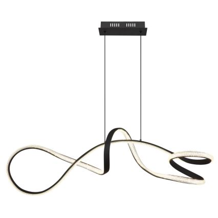 Globo - LED-Hängeleuchte LED/40W/230V schwarz