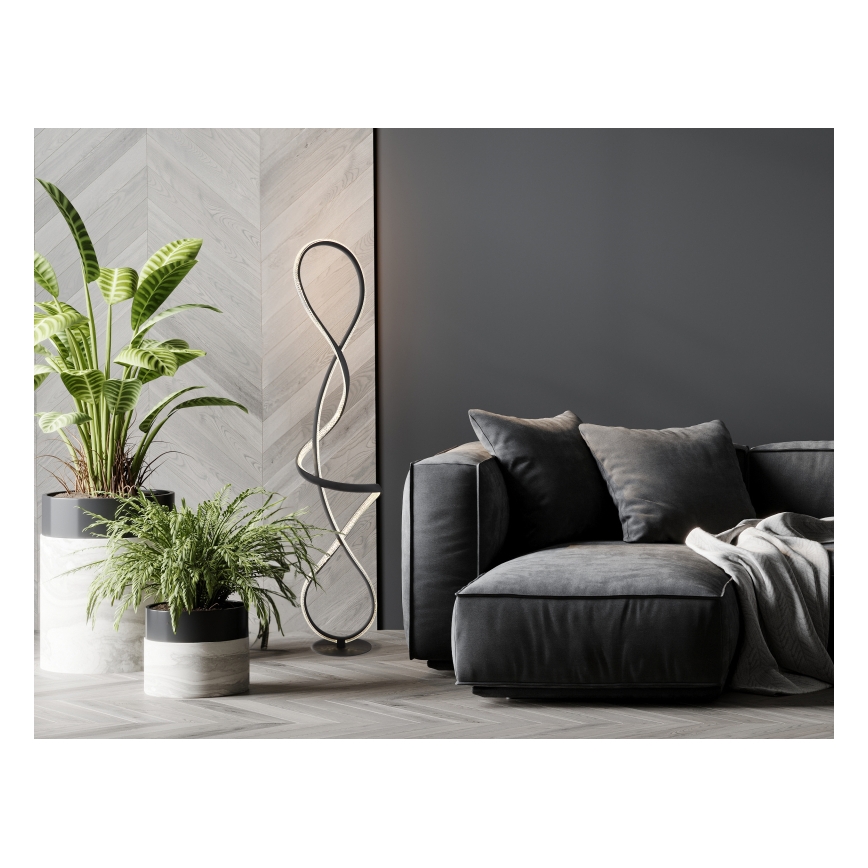 Globo - Lampada LED da terra LED/36W/230V nero
