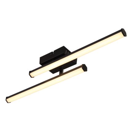 Globo - Plafonnier LED/12W/230V 3000K noir