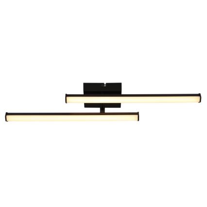 Globo - Plafonnier LED/12W/230V 3000K noir