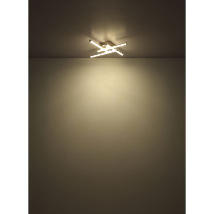 Globo - Plafonnier LED/12W/230V 3000K noir