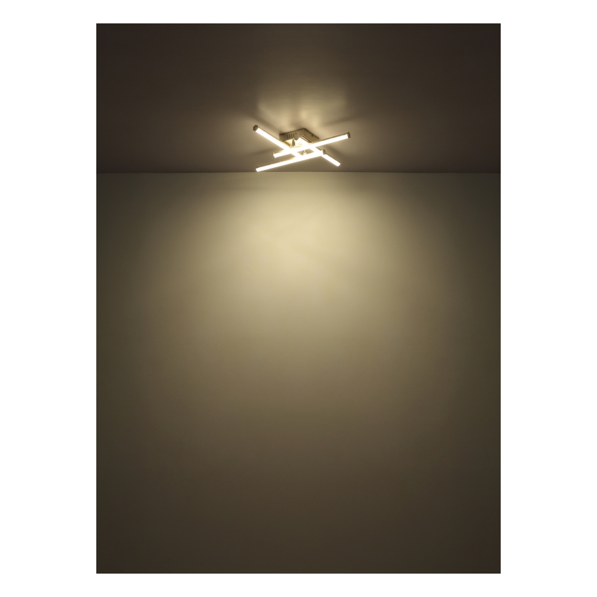 Globo - Plafonnier LED/12W/230V 3000K noir