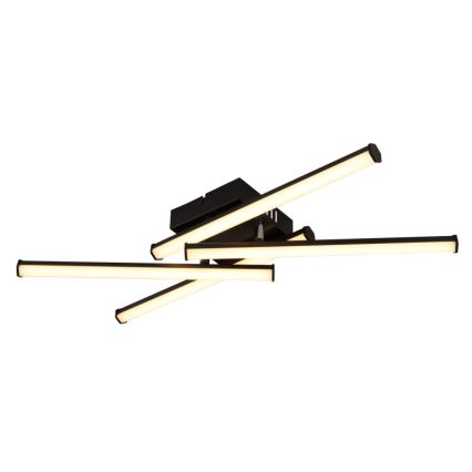 Globo - Plafonnier LED/24W/230V 3000K noir