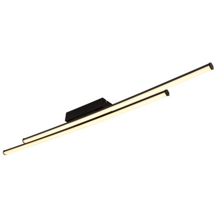 Globo - Plafonnier LED/24W/230V 3000K noir
