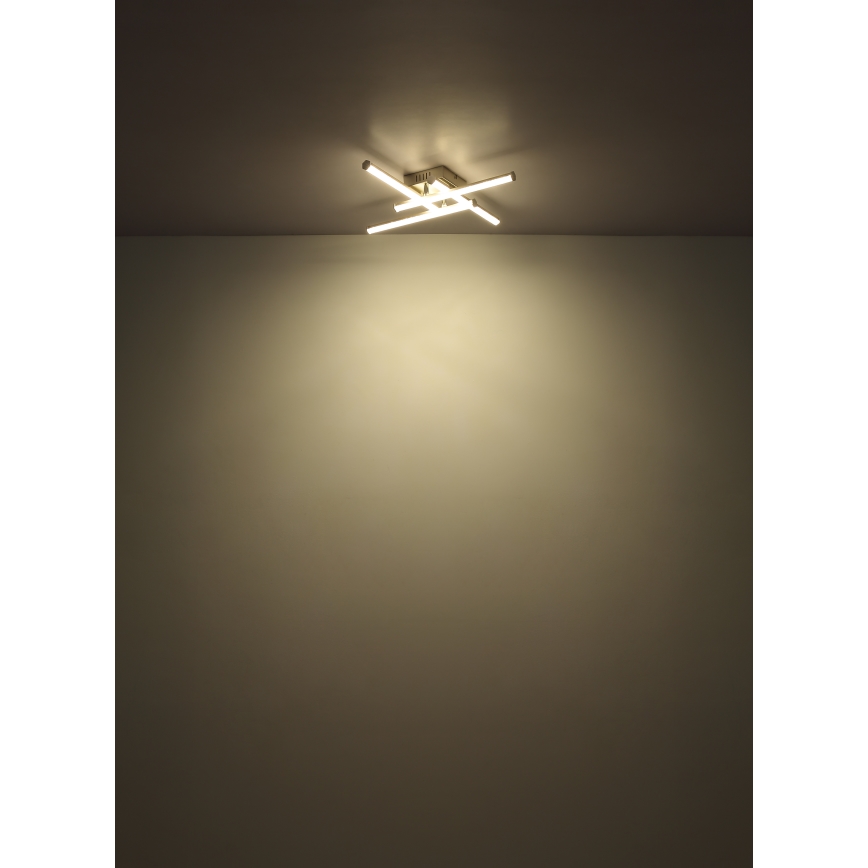 Globo - Plafonnier LED/24W/230V 4000K chrome mat