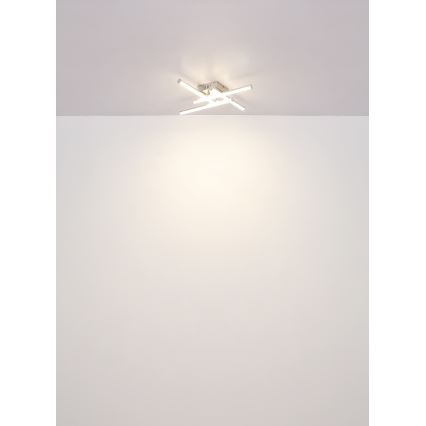 Globo - Plafonnier LED/24W/230V 4000K chrome mat