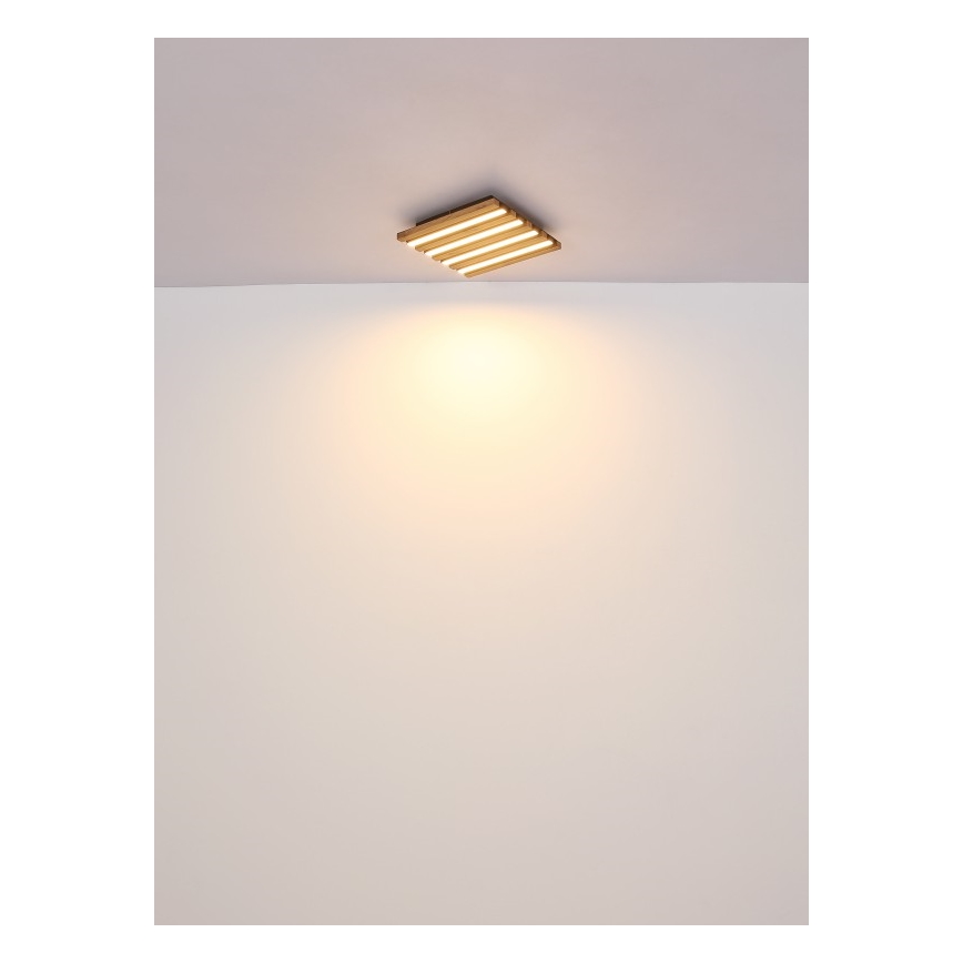 Globo - Plafoniera LED LED/30W/230V 3000K 45x45 cm legno