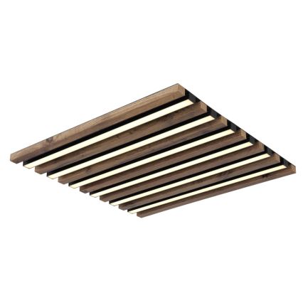 Globo - Plafonnier LED/30W/230V 3000K 45x45 cm bois