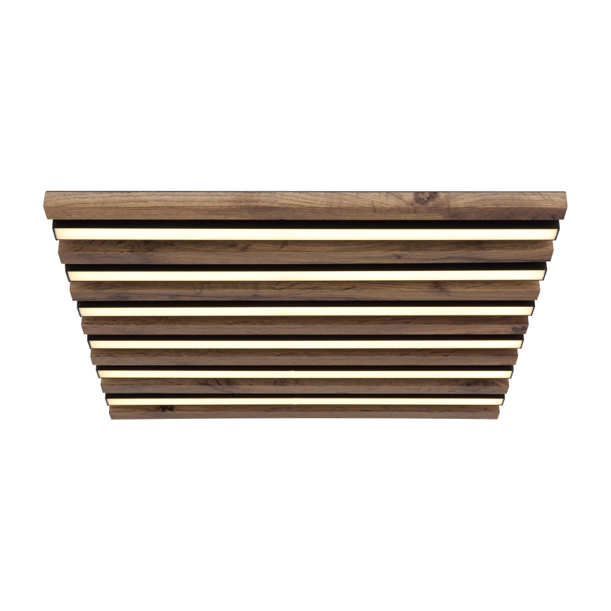 Globo - Plafonnier LED/30W/230V 3000K 45x45 cm bois