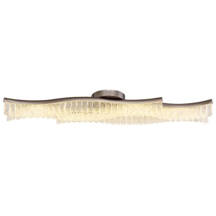 Globo - Plafoniera LED LED/35W/230V 3200K 18x108 cm cromo opaco