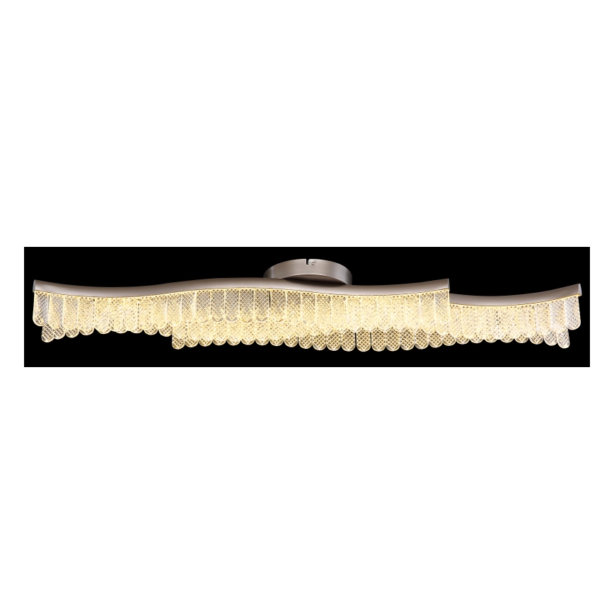 Globo - Plafonnier LED/35W/230V 3200K 18x108 cm chrome mat