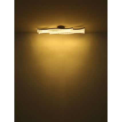 Globo - Plafonnier LED/35W/230V 3200K 18x108 cm chrome mat