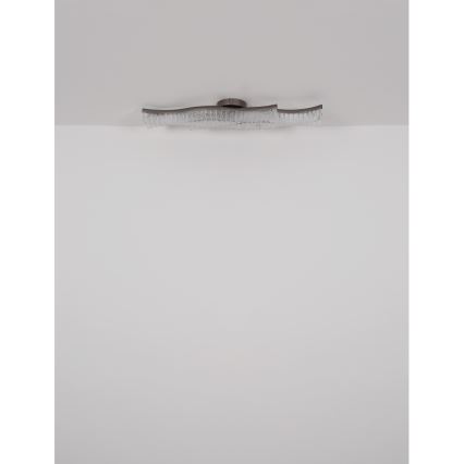 Globo - Plafonnier LED/35W/230V 3200K 18x108 cm chrome mat