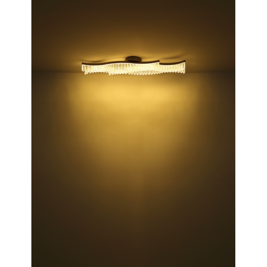 Globo - Plafonnier LED/35W/230V 3200K 18x108 cm doré