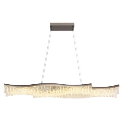 Globo - Suspension filaire LED/35W/230V 3200K chrome mat