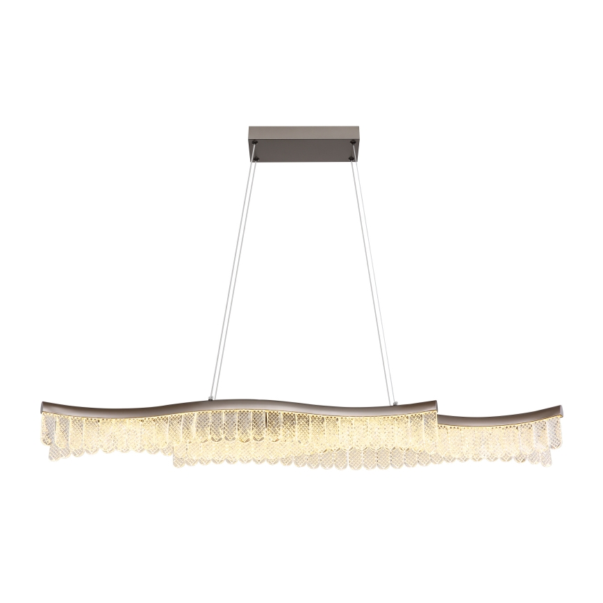 Globo - Suspension filaire LED/35W/230V 3200K chrome mat