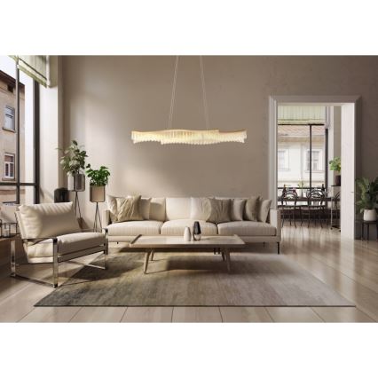Globo - Lampadario LED a sospensione con filo LED/35W/230V 3200K oro