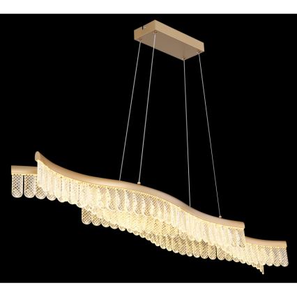 Globo - Lampadario LED a sospensione con filo LED/35W/230V 3200K oro