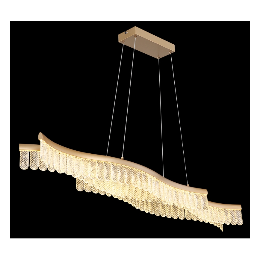 Globo - Lampadario LED a sospensione con filo LED/35W/230V 3200K oro