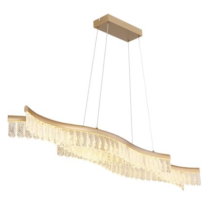 Globo - Lampadario LED a sospensione con filo LED/35W/230V 3200K oro