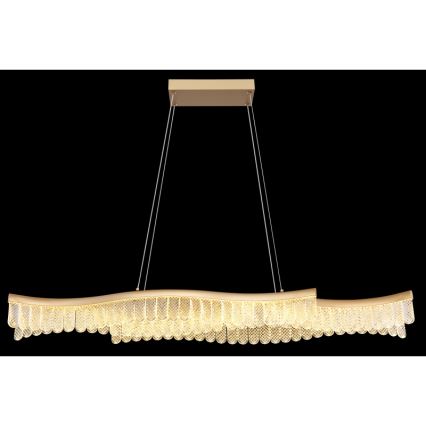 Globo - Lampadario LED a sospensione con filo LED/35W/230V 3200K oro