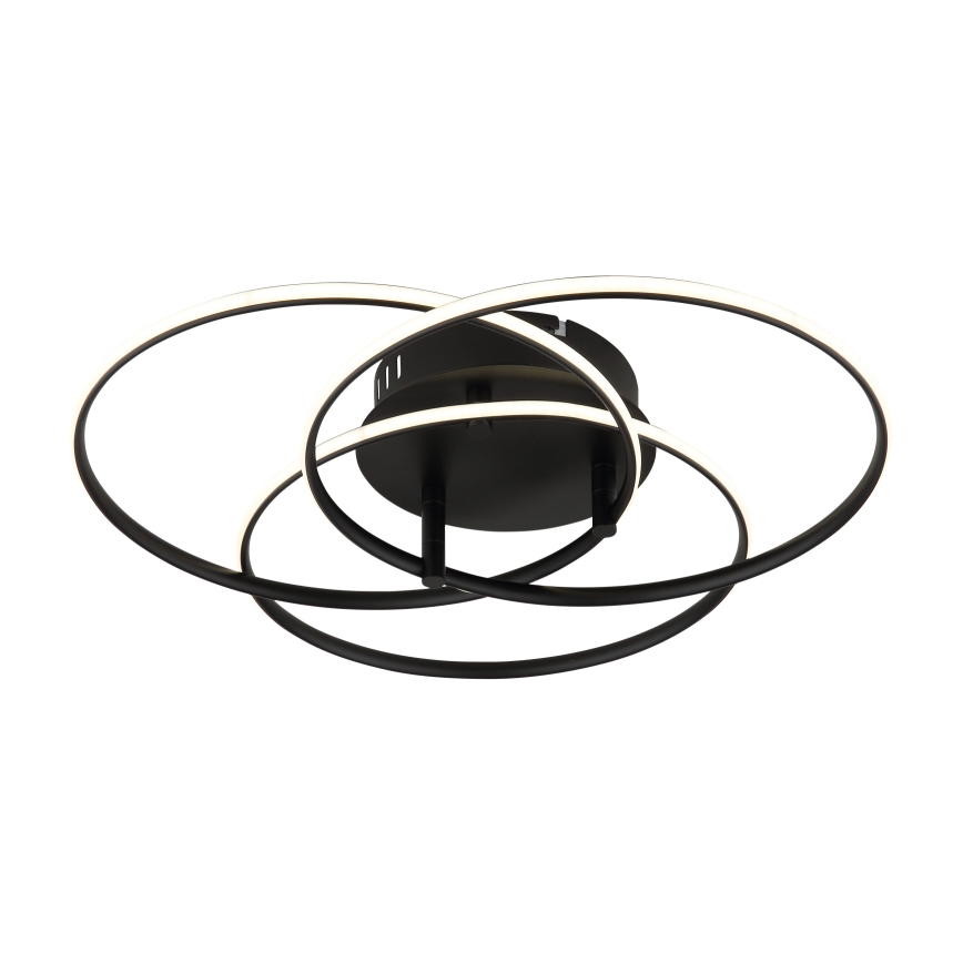 Globo - Plafonnier LED/40W/230V 4000K d. 45,6 cm noir