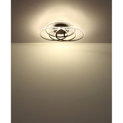 Globo - Plafoniera LED LED/55W/230V 4000K diametro 51,5 cm nero