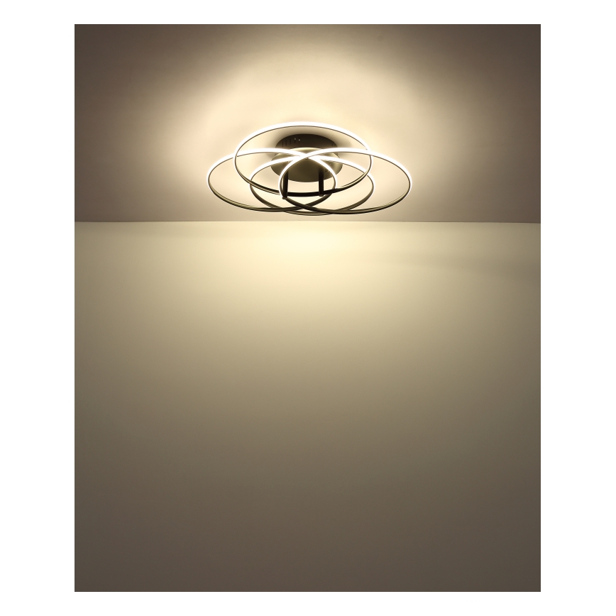 Globo - Plafoniera LED LED/55W/230V 4000K diametro 51,5 cm nero