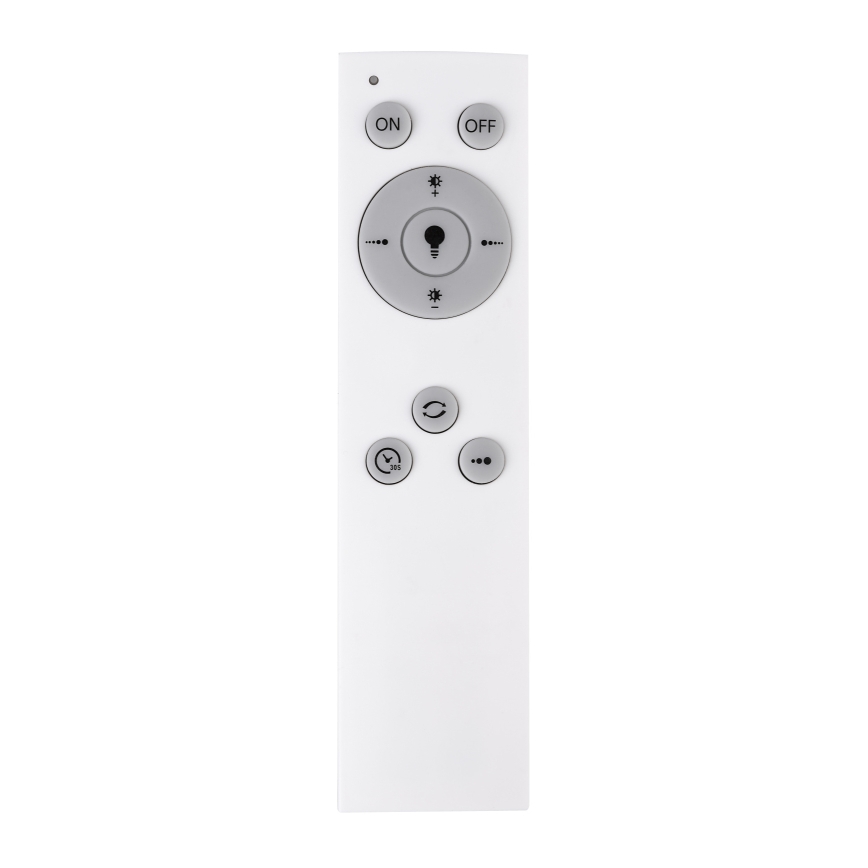 Globo 67359-40 - Lampada da soffitto LED dimmerabile JEFFRY 40W/230V 32,5 x 87,5 cm marrone/nero + telecomando