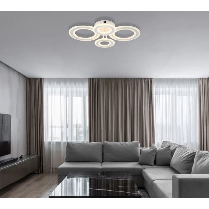 Globo - LED-Deckenleuchte LED/54W/230V 3000/4200/6000K 59x42 cm