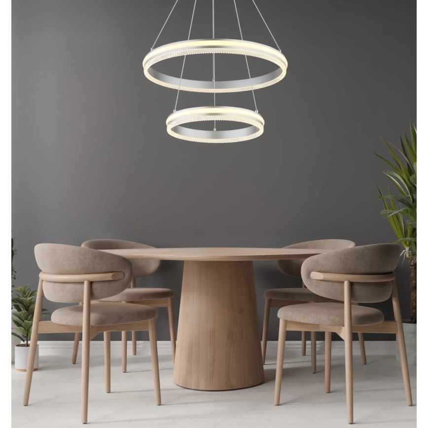 Globo - Suspension LED dimmable sur câble LED/60W/230V 2700–6000K + télécommande