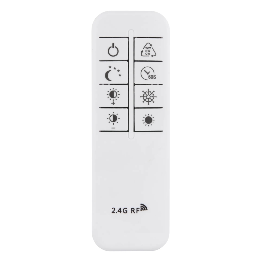 Globo - Plafonnier LED dimmable LED/90W/230V 2700-6000K argenté + télécommande