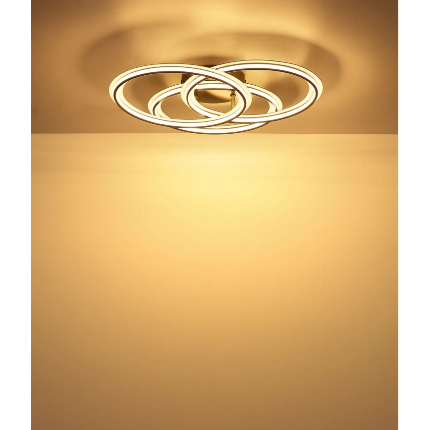 Globo - LED-Deckenleuchte, 40 W, 230 V, 3000 K, Ø 52 cm