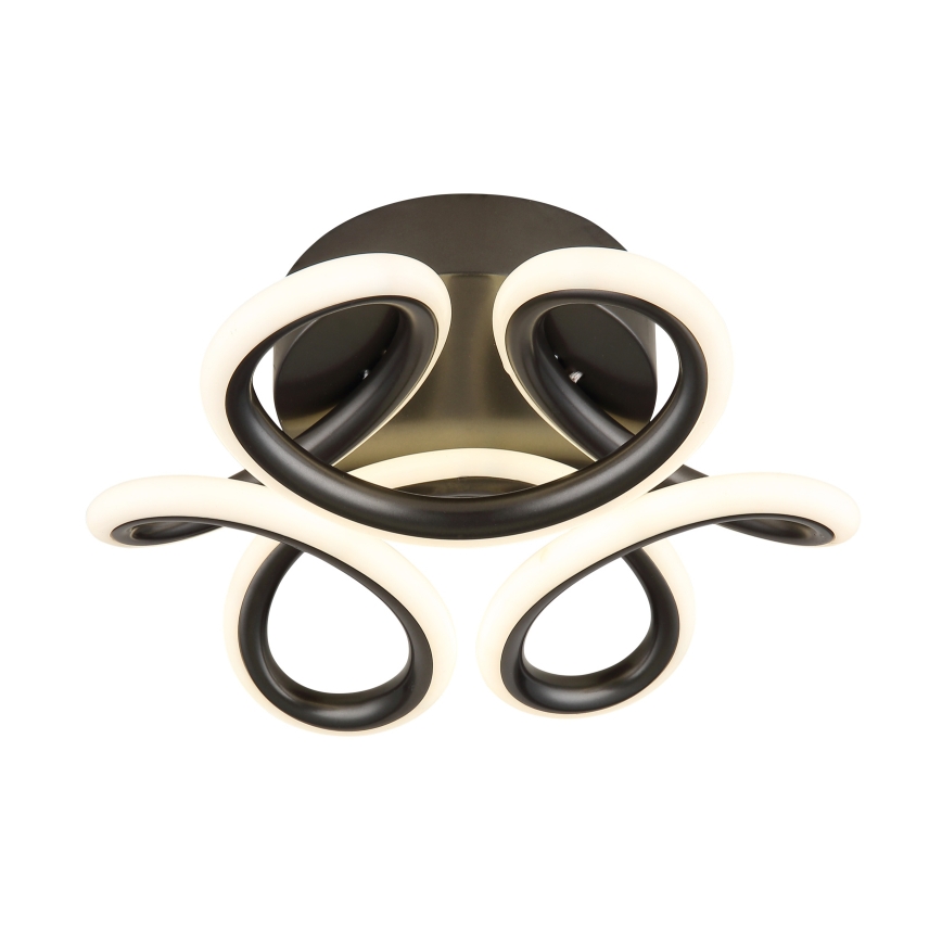 Globo - Lampada da soffitto LED/24W/230V 2700/4000/6000K diam. 26 cm nero