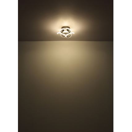 Globo - Plafonnier LED/24W/230V 2700/4000/6000K d. 26 cm noir