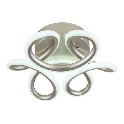 Globo - LED Deckenleuchte LED/24W/230V 2700/4000/6000K Ø 26 cm mattchrom