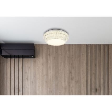 Globo - Lampada da soffitto dimmerabile LED/48W/230V 2700-6000K diam. 50 cm bianco + telecomando