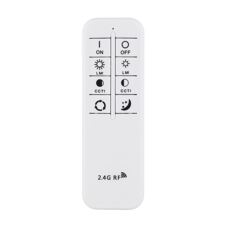 Globo - Plafoniera dimmerabile a LED/58W/230V 2700-6000K Ø 60 cm bianca + telecomando