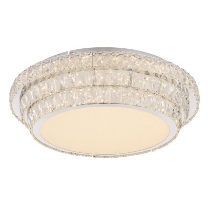 Globo - Plafonnier LED dimmable 58W/230V 2700-6000K Ø 60 cm blanc + télécommande