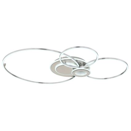 Globo - Plafoniera LED dimmerabile LED/36W/230V 2700-6500K argento + telecomando