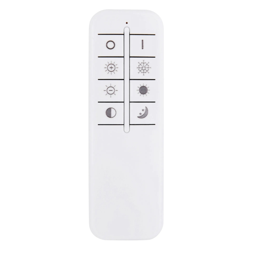 Globo - Plafonnier LED dimmable LED/36W/230V 2700-6000K argenté + télécommande