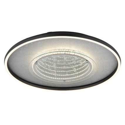 Globo - LED-Deckenleuchte LED/40W/230V 3000/4000/6000K Ø 51,5 cm schwarz